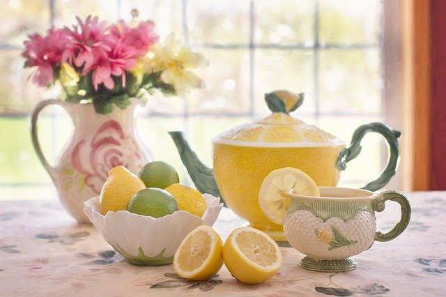 Čaj a citrony